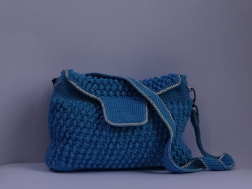 Aqua Blue Bobble Purse.